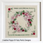 Faby Reilly Designs - Spring Wreath, zoom 4 (Needlework chart)