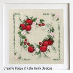 Faby Reilly Designs - Summer Wreath, zoom 4 (Needlework chart)