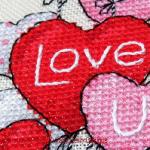 Faby Reilly Designs - Valentine Balloons - Quick Challenge: Whipped Backstitch, zoom 3 (Needleworkchart)