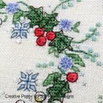 Faby Reilly Designs - Winter Wreath zoom 1 (cross stitch chart)