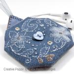 Faby Reilly Designs - Flora Pouch zoom 3 (cross stitch chart)