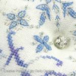 Faby Reilly Designs - Frosty Snowflake Biscornu zoom 2 (cross stitch chart)