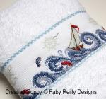 Faby Reilly Designs - High Seas band (Nautical decor) zoom (cross stitch chart)