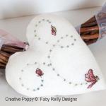 Faby Reilly Designs - Magnolia Heart zoom 3 (cross stitch chart)
