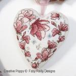 Faby Reilly Designs - Magnolia Heart zoom 4 (cross stitch chart)