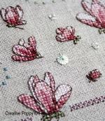 Faby Reilly Designs - Magnolia sampler zoom 2 (cross stitch chart)