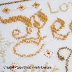 Faby reilly Designs - Christmas nativity frame zoom 2 (cross stitch chart)