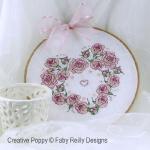 Faby Reilly Designs - Once upon a Rose Heart zoom 5 (cross stitch chart)