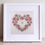 Faby Reilly Designs - Once upon a Rose Heart zoom 4 (cross stitch chart)