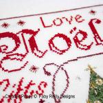 Faby Reilly Designs - Victorian Christmas Frame zoom 2 (cross stitch chart)
