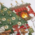 Faby Reilly Designs - Victorian Christmas Frame zoom 3 (cross stitch chart)