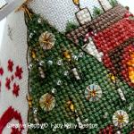 Faby Reilly Designs - Victorian Christmas Ornament zoom 2 (cross stitch chart)