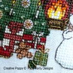 Faby Reilly Designs - Victorian Christmas Ornament zoom 5 (cross stitch chart)