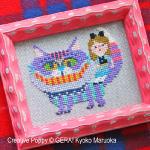 Gera! by Kyoko Maruoka - Alice in Wonderland Miniatures zoom 1 (cross stitch chart)