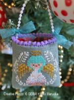 Gera! by Kyoko Maruoka - Christmas Mini Bag Ornament zoom 3 (cross stitch chart)
