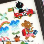 Gera! by Kyoko Maruoka - Fun Children\'s Motifs zoom 2 (cross stitch chart)