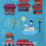 Gera! by Kyoko Maruoka - Good Night zoom 4 (cross stitch chart)