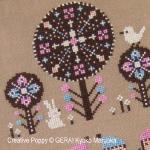 Gera! by Kyoko Maruoka - Our Little World zoom 2 (cross stitch chart)
