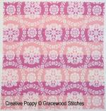 Gracewood Stitches design by Kathy Bungard -  Carolina  - cross stitch pattern chart (zoom3)