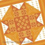 Gracewood Stitches - Vintage Coverlet zoom 1 (cross stitch chart)