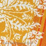 Gracewood Stitches - July - Bees & Poppies zoom 2 (cross stitch chart)