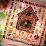 Kateryna - Stitchy Princess - Baba Yaga\'s hut on chicken legs, zoom 4  (cross stitch chart)