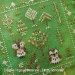 Kateryna - Stitchy Princess - Forest owls, zoom 3  (cross stitch chart)
