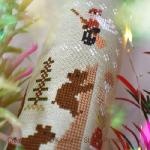 Kateryna - Stitchy Princess - Magical forest, zoom 2  (cross stitch chart)