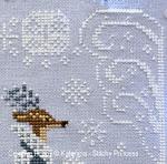 Kateryna - Stitchy Princess - Miss Deer, zoom 4  (cross stitch chart)