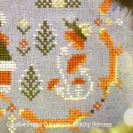 Kateryna - Stitchy Princess - Miss Fox, zoom 3  (cross stitch chart)