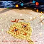 Kateryna - Stitchy Princess - Miss Sunflower big, zoom 4  (cross stitch chart)
