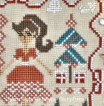 Kateryna - Stitchy Princess - The Nutcracker (a Christmas tale), zoom 5  (cross stitch chart)