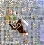 Kateryna - Stitchy Princess - Rabbits at the caffe, zoom 5  (cross stitch chart)