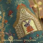 Kateryna - Stitchy Princess - Rabbits\' house, zoom 1  (cross stitch chart)