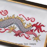 Lesley Teare Designs - Blackwork Dragon zoom 3