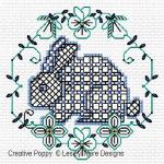 Lesley Teare Designs - Blackwork Easter designs zoom 1