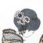Lesley Teare Designs - Blackwork Oriental Charm zoom 3