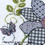 Lesley Teare Designs - Clematis Flower and Great Tit zoom 4