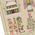 Lesley Teare Designs - Christmas Motifs zoom 3 (cross stitch chart)