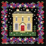 Lesley Teare Designs - Georgian Houses zoom 3 (cross stitch chart)