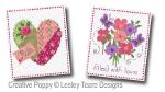 Lesley Teare Designs - Mother\'s Day cards zoom 3 (cross stitch chart)