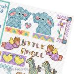 Lesley Teare Designs - Motifs for Baby Gifts zoom 3 (cross stitch chart)