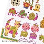 Lesley Teare Designs - Motifs for Tiny toddlers zoom 4 (cross stitch chart)