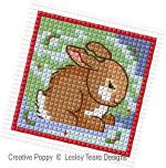 Lesley Teare Designs - Nature\'s Christmas zoom 1 (cross stitch chart)