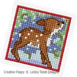 Lesley Teare Designs - Nature\'s Christmas zoom 3 (cross stitch chart)