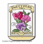 Lesley Teare Designs - Seed packets zoom 3 (cross stitch chart)