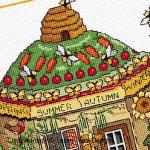 Lesley Teare Designs - The potting Shed zoom 4 (cross stitch chart)