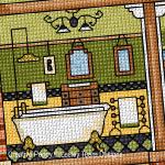 Lesley Teare Designs - Victorian Dolls House zoom 4 (cross stitch chart)