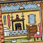 Lesley Teare Designs - Victorian Dolls House zoom 5 (cross stitch chart)