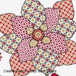 Lesley Teare Designs - Winter Sparkle! - Blackwork, zoom 1 (Cross stitch and Blackworkchart)